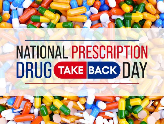 April 30 is National Prescription Drug Take Back Day