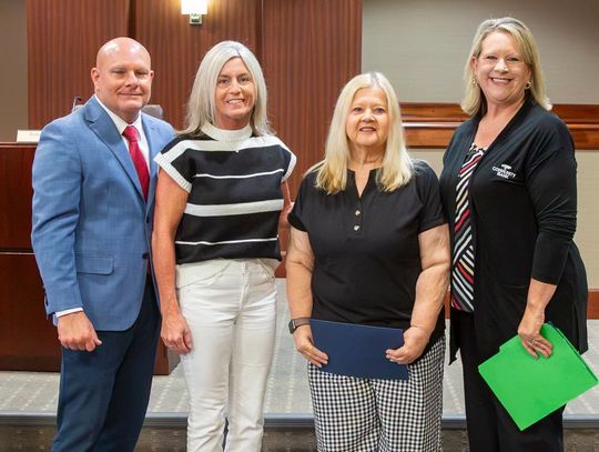 Castillo awarded employee of the month