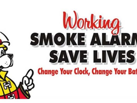 CHECK YOUR SMOKE ALARM THIS WEEKEND