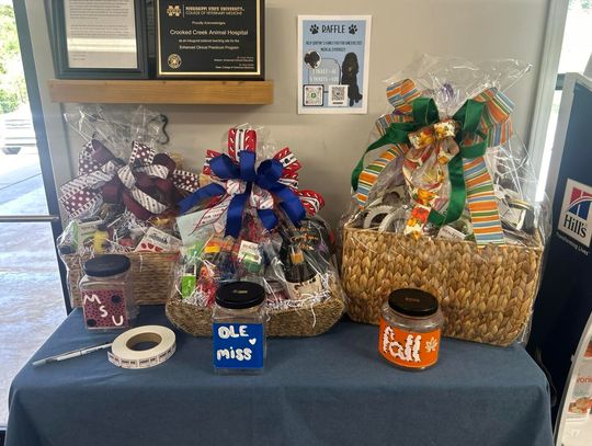 Crooked Creek Animal Hospital holds raffle for local pup who serves the community