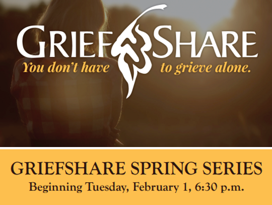 Cross Roads offers GriefShare Ministry