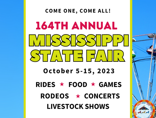 Dates Announced for the 164th Mississippi State Fair