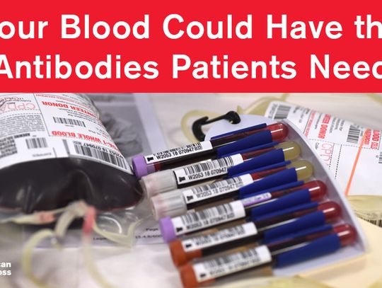 December 3rd Blood Drive Will Test For COVID-19 Antibodies