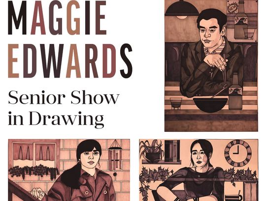 Edwards' art featured in USM Annual Senior Show