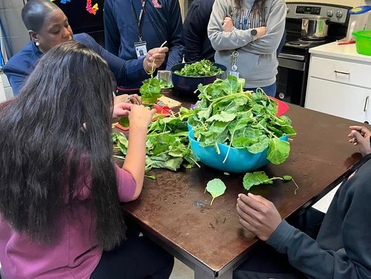 Exceptional Education classes learn  lessons about from Farm to Table