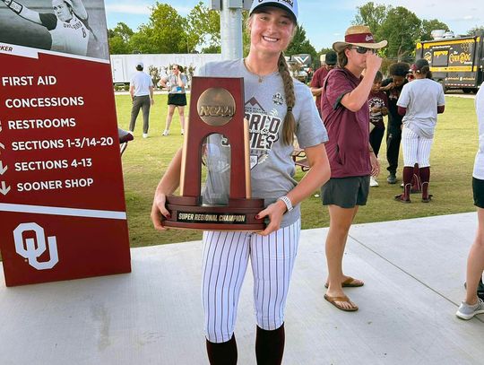 Former Patriot Stevens to play in Women’s College World Series