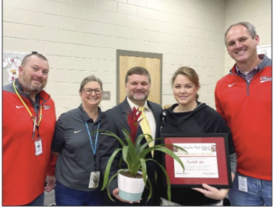 Luker named Pelahatchie High School New Teacher of the Year