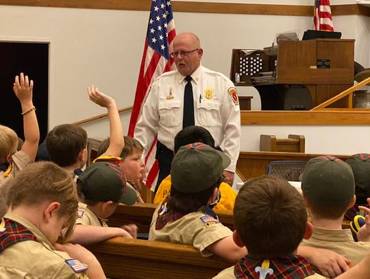 Mayor VanHorn named Cub Scouts' Hero of Community