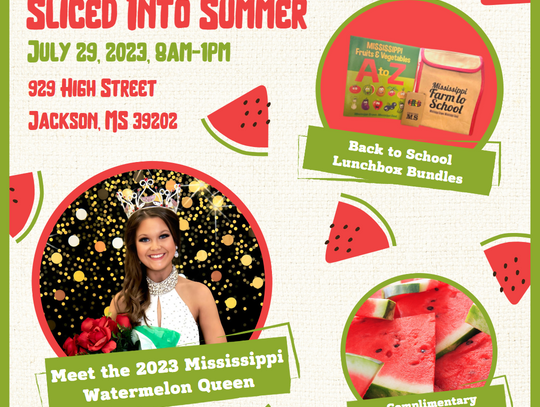 Mississippi Farmers Market Hosts Sliced into Summer Event