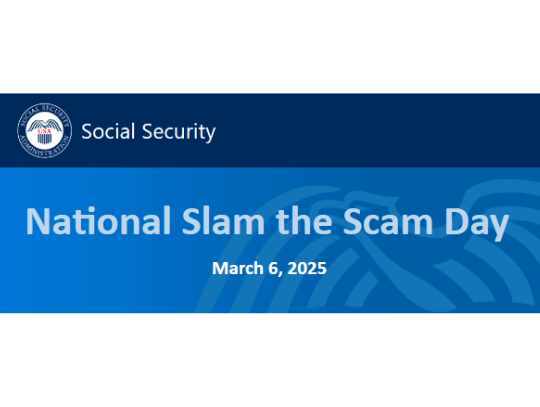 National Slam The Scam Day, March 6, 2025