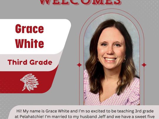 Pelahatchie Elelentary School welcomes Grace White