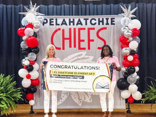 Pelahatchie Elementary Recognized for Literacy Excellence