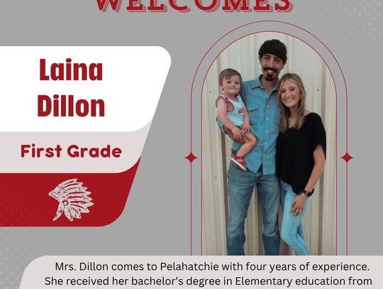 Pelahatchie Elementary School welcomes Laina Dillon