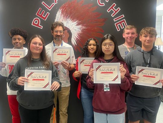 Pelahatchie High School  honors November award winners