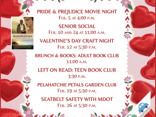 Pelahatchie Library February Events