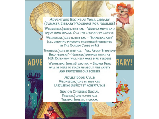 Pelahatchie Library June Events