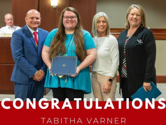 Pelahatchie’s Varner honored  with RCSD’s Great to Best award