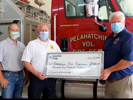 Pelahatchie VFD received $2500 grant