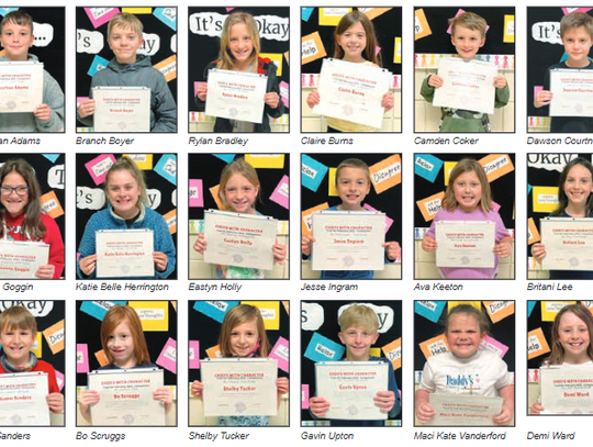 PHS Character Trait Students for February 2022