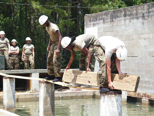 PHS JROTC participate in leadership activities at Camp Shelby in Hattiesburg 