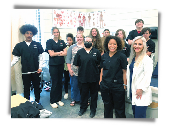 PHS Medical Science Academy students learn about neonatal care 