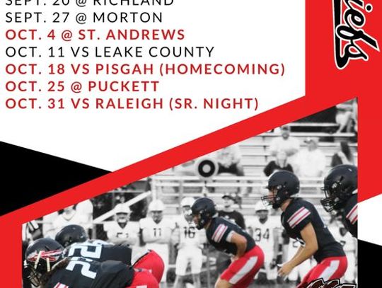 PHS Varsity Football schedule 2024