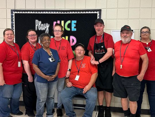 Rankin County School District appreciates lunch room staff