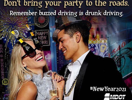 Ring in 2021 with sober driving