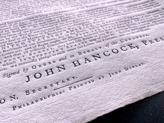 Rob Buchert And The Dunlap Broadside Reproduction