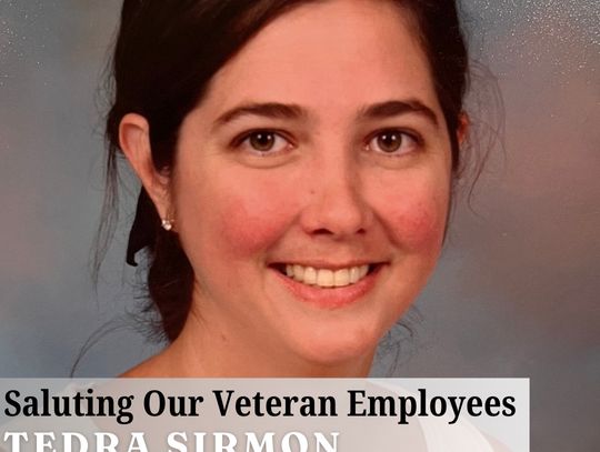 Saluting our veteran employees: Tedra Sirmon