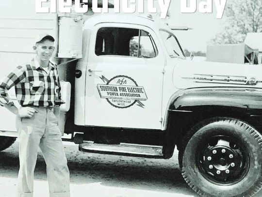 Southern Pine Electric says  Happy National Electricity Day