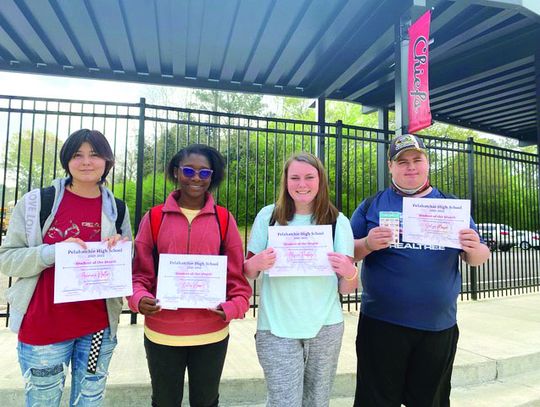 Student of the Month and Teacher of Innovation at Pelahatchie