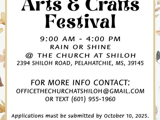 The Church at Shiloh hosts annual Arts & Crafts Festival