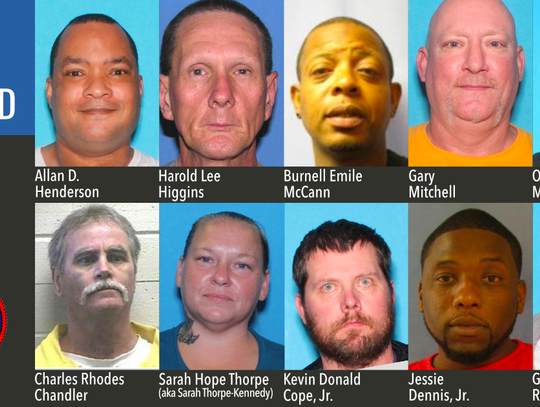 THE MISSISSIPPI DEPARTMENT OF PUBLIC SAFETY AND THE MISSISSIPPI BUREAU OF INVESTIGATION ANNOUNCE MISSISSIPPI’S MOST WANTED LIST