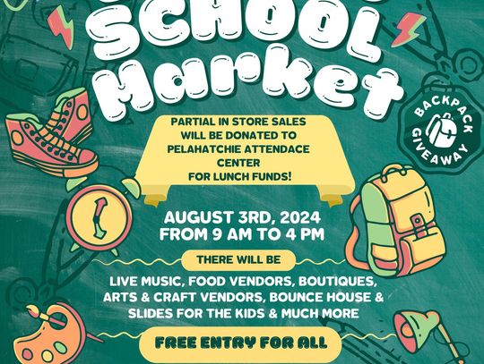 The Muscadine Vine Hosts Back to School Market Extravaganza