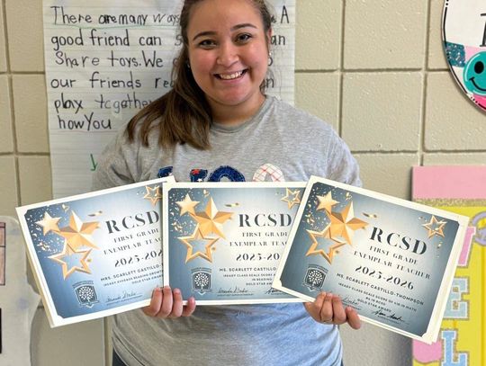 Thompson receives RCSD awards