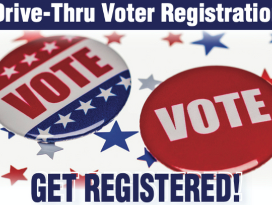 Vote your Voice: drive-through Voter Registration Event