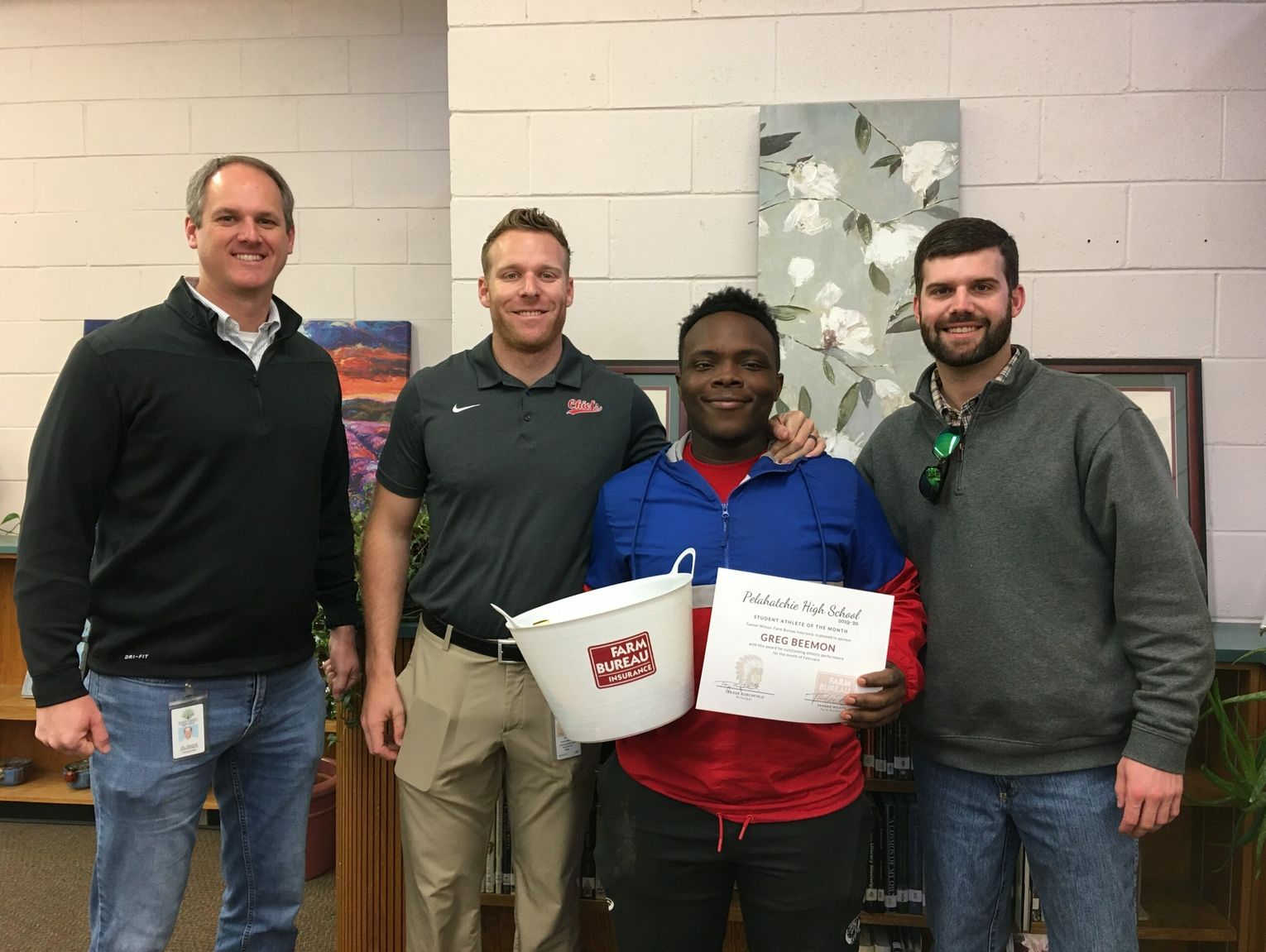 Beemon named Athlete of the Month