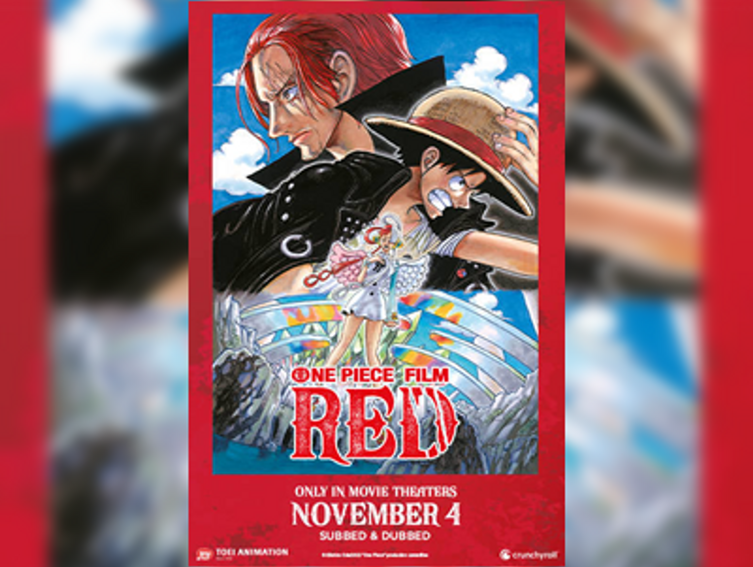 One Piece Red Movie Character List: Luffy, Uta + More