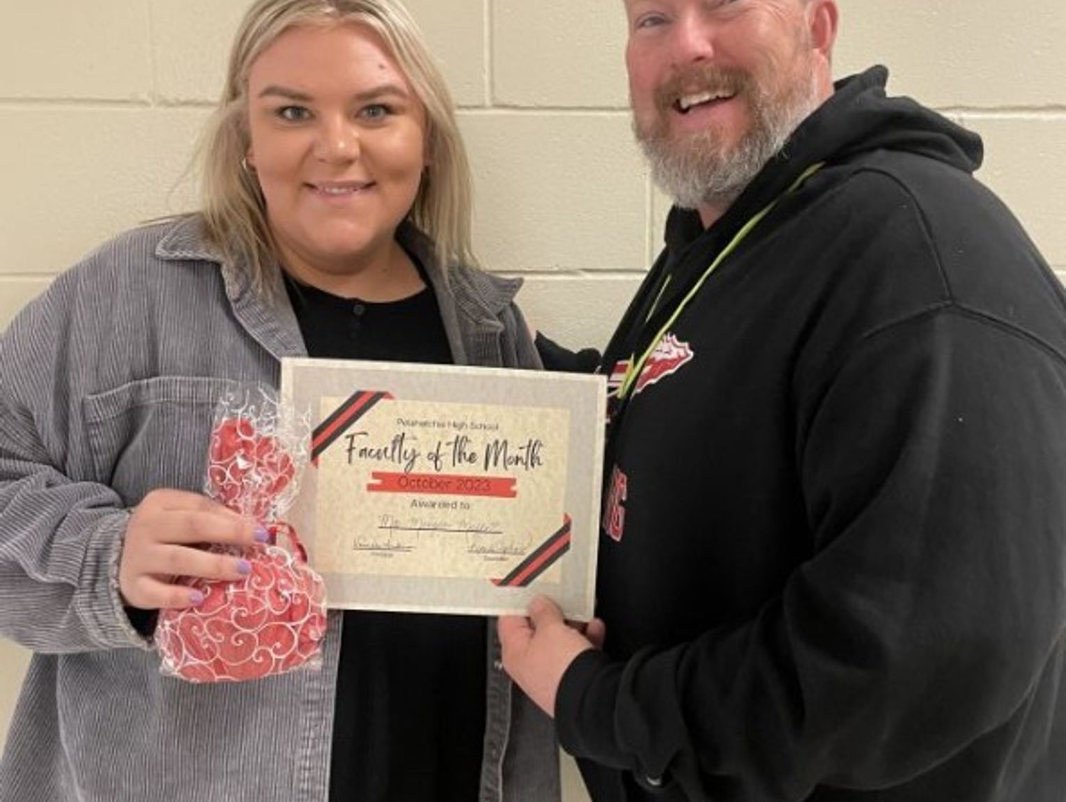 Pelahatchie HS recognizes October monthly award winners