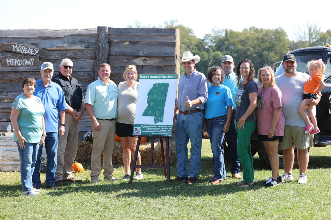 Ag Commissioner Andy Gipson Recognizes October as Mississippi Agritourism Month