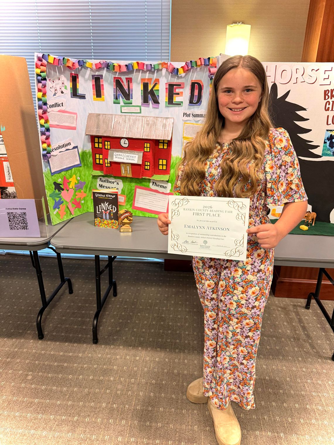 Atkinson places 1st at reading fair