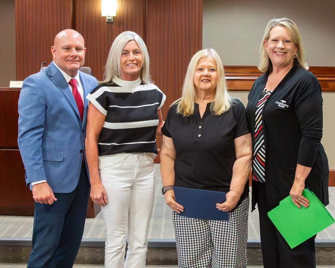 Castillo awarded employee of the month