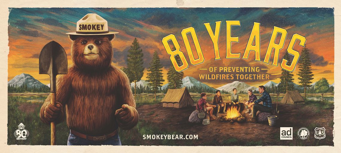 Celebrating Smokey Bear’s 80th Birthday at Pelahatchie Library