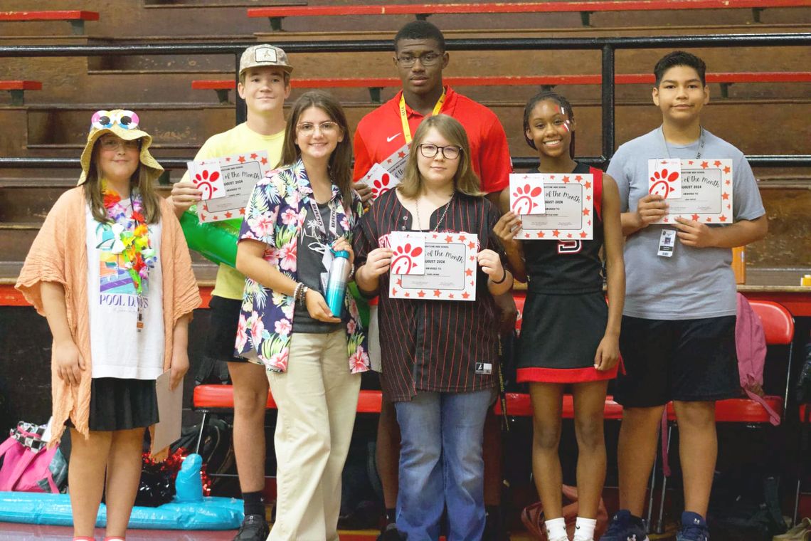 Chiefs of the Month named at PHS