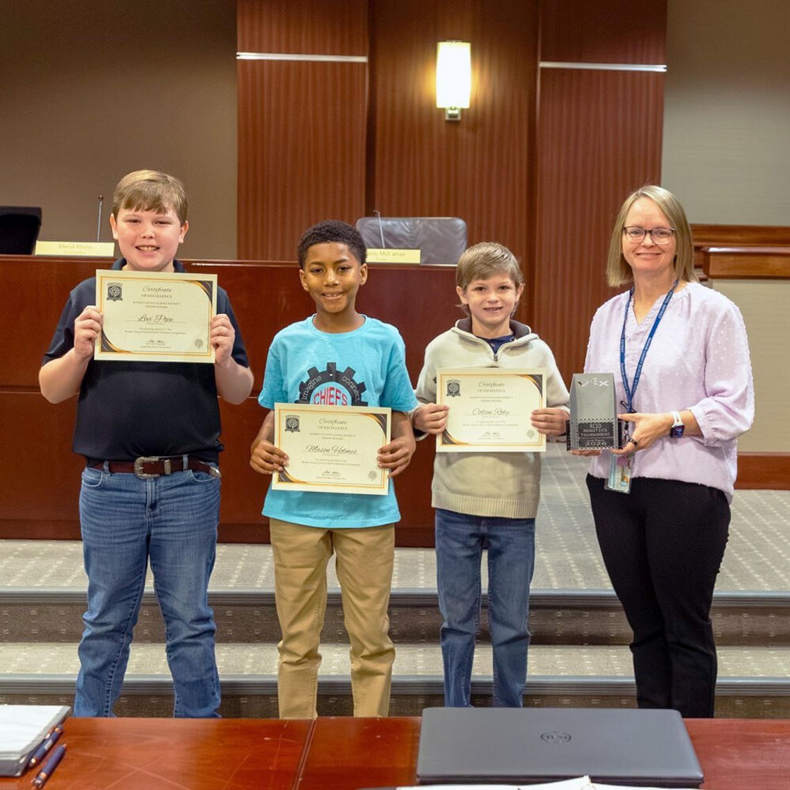 Chiefs Robotics Secures 2nd Place at District Competition