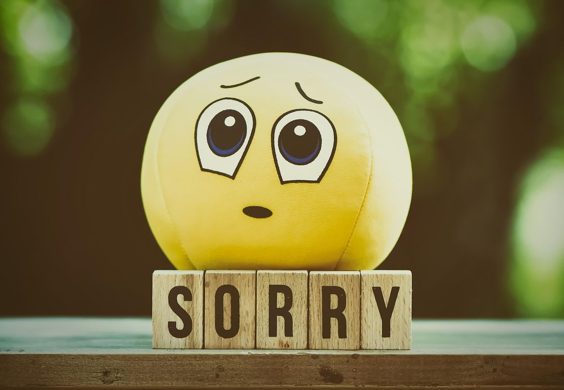 CoffeeTime: DON’T JUST QUICKLY APOLOGIZE