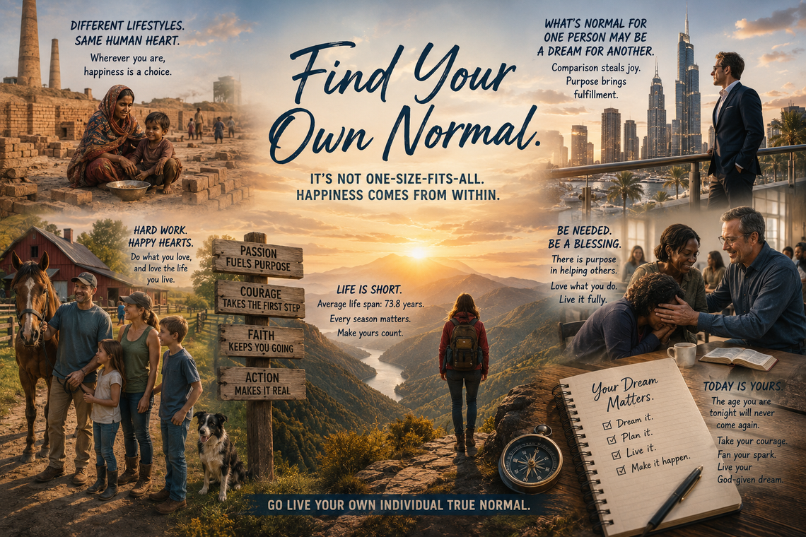CoffeeTime: JUST WHAT EXACTLY IS A ‘NORMAL’ LIFE? CoffeeTime: JUST WHAT EXACTLY IS A ‘NORMAL’ LIFE?