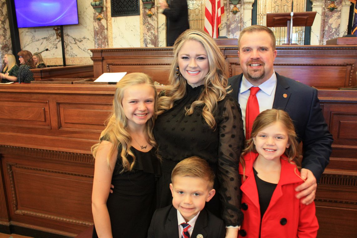 District 36 Senator Rhodes sworn in