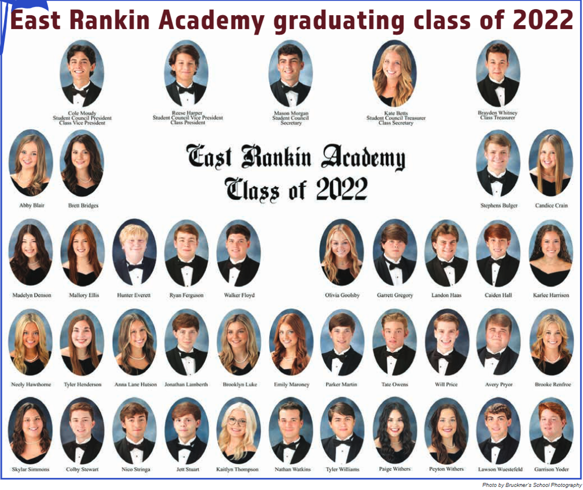 East Rankin Academy graduating class of 2022